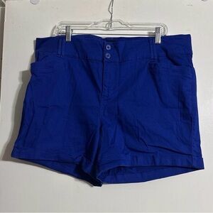 Torrid Women's Blue Stretch Shorts